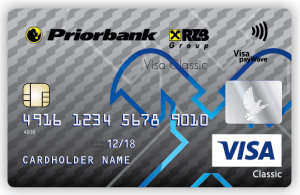 Кредитная карточка для ежедневных покупок Visa Classic payWave